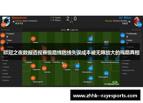 欧冠之夜数据透视晋级路线防线失误成本被无限放大的残酷真相