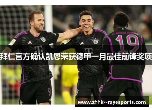 拜仁官方确认凯恩荣获德甲一月最佳前锋奖项